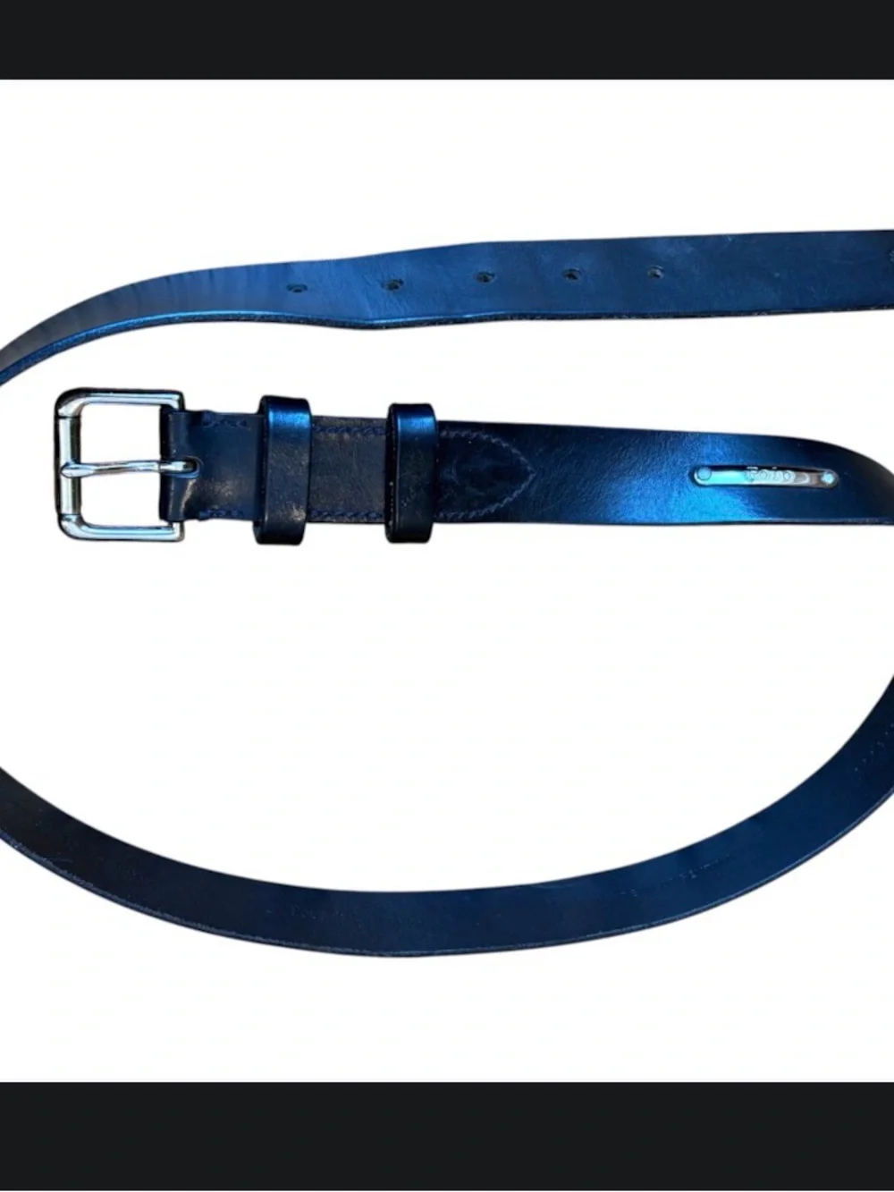 Polo Ralph Lauren Black Leather Belt